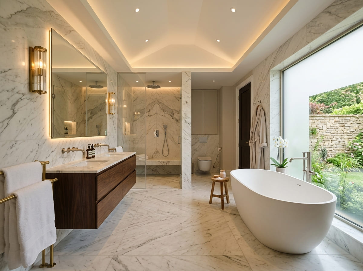 Custom Bathroom Renovation in Wharton