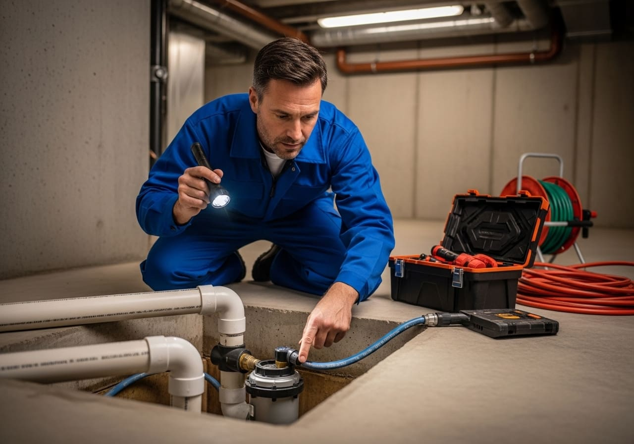 Sump Pump Installation & Repair in Wharton